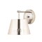 Z-Lite Maddox 1 Light Wall Sconce, Polished Nickel & Polished Nickel 6013-1S-PN - alternate 1